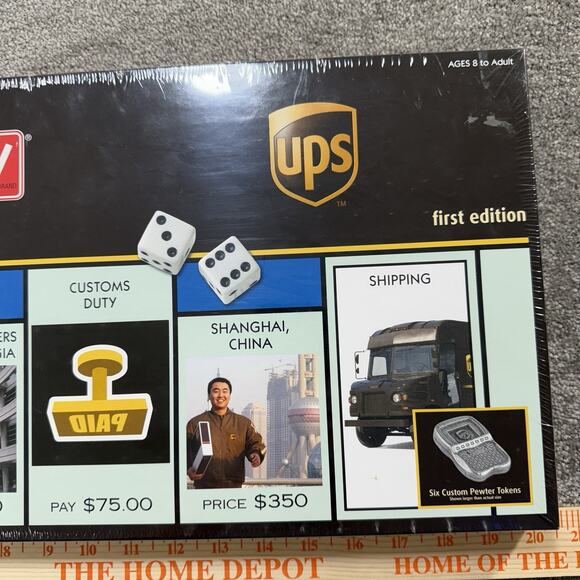 Hasbro Monopoly United Parcel Service UPS First Edition BRAND NEW SEALED - Picture 3 of 12